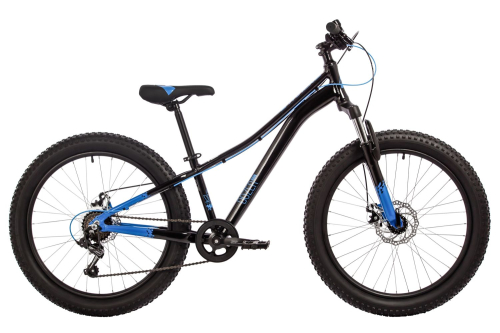 Велосипед Novatrack Dozer 24" (2024), рама 12" (130-155 см), синий