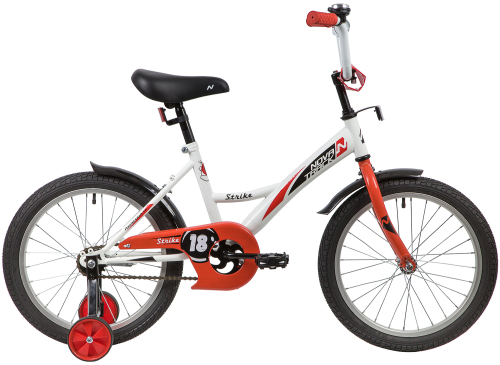 Велосипед Novatrack Strike 18" (2020) (110-130 см), красный