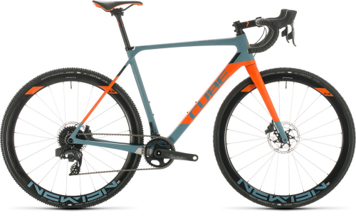 Велосипед CUBE CROSS RACE C:62 SLT 28" (2020), рама 61 см (195-205 см), серый