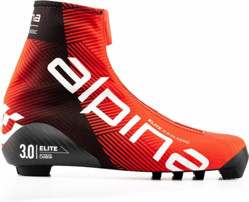 Гоночные лыжные ботинки Alpina для классического хода Elite 3.0 Classic, 5362-1, красный