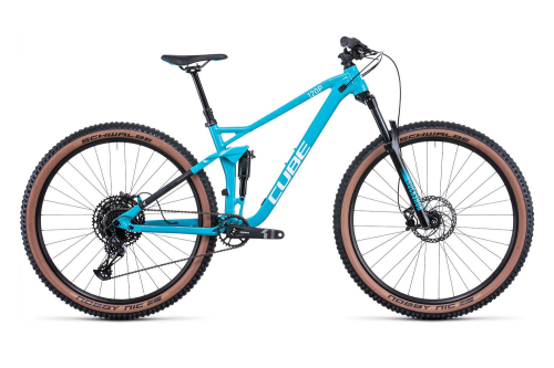 Велосипед Cube Stereo 120 Pro 29" (2022), рама XL (185-195 см), синий