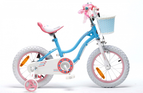 Велосипед Royal Baby StarGirl 12" (2020) (92-98 см), голубой