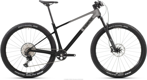 Велосипед Superior XP 9.8 (2026), рама L (175-185 см), черный-серый