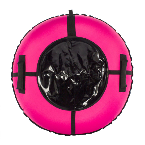 Тюбинг Snowstorm BZ-90_FULL_PINK, 90 см, розовый с черным