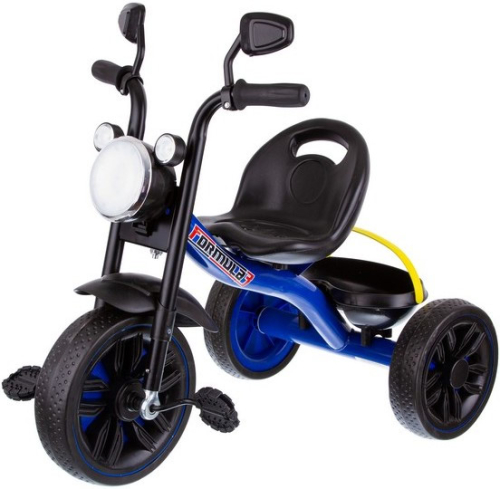 Велосипед трехколесный Formula 3 Eva F9 (92-98 см), черно-синий