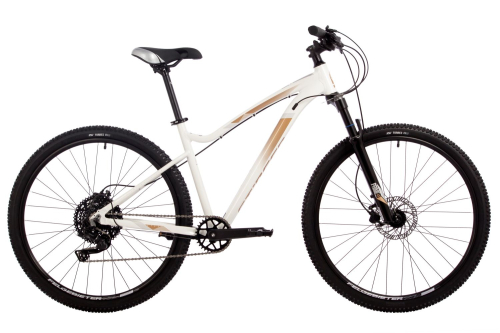 Велосипед Stinger Vega Evo 27.5" (2024), рама 15" (155-165 см), белый