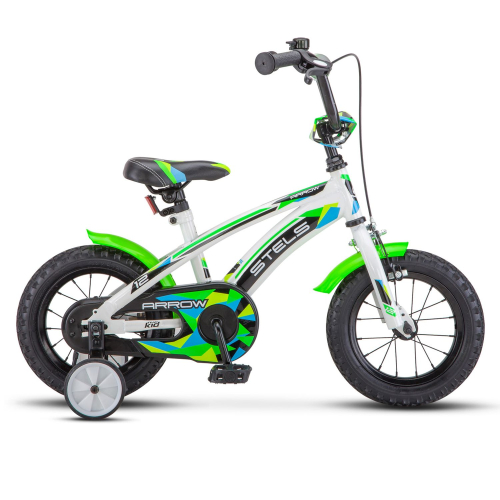 Велосипед Stels Arrow 12" V020 (2018) (92-98 см), зеленый