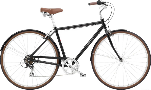 Велосипед Electra Loft 7D Step Over, рама M (165-175 см), черный