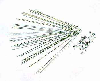 Спицы 14G X 263MM сталь (набор 36шт.)