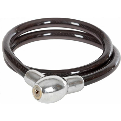 Замок STG TYT863 ключевой, 12х800 мм, черный