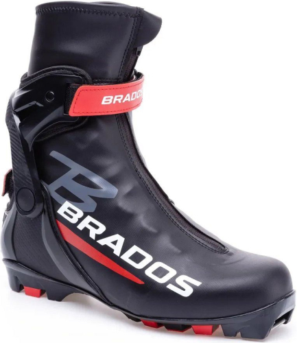 Лыжные ботинки Brados Race Skate NNN, 211B-NNN, черный