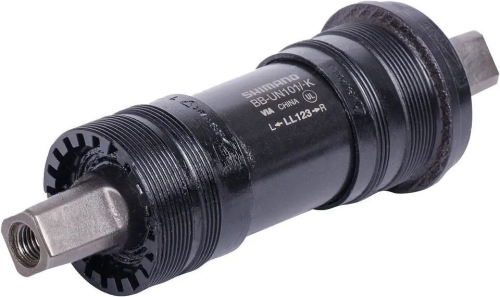 Каретка Shimano BB-UN101, 68x122,5 мм, под защиту цепи, б/болтов