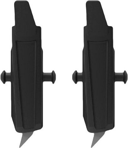 Наконечники для лыжероллеров KV+ Tip vid Comfort, 1 пара, черный