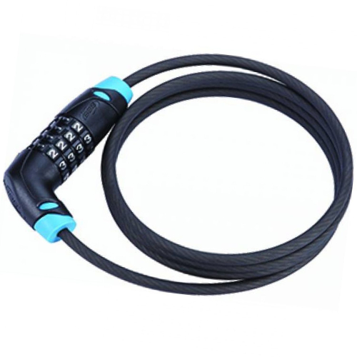 Замок велосипедный BBB CodeSafe BBL-35, 10x1500 мм, черный