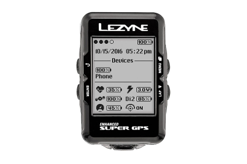 Велокомпьютер с GPS LEZYNE Super Pro GPS