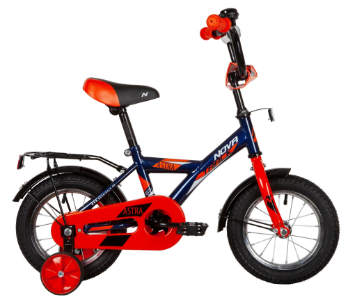 Велосипед NOVATRACK ASTRA 12" (2020) (92-98 см), синий