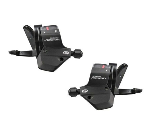 Шифтеры Shimano Acera, M390, лев/пр, 3x9ск, тр.+оплетк, ESLM390PTA