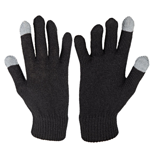 Комплект шапка и перчатки для детей модель DRC22GK052, серый