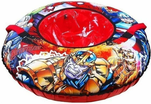 Тюбинг-ватрушка Ника 100см с круговым дизайном TA-100/1 MARVEL Мстители