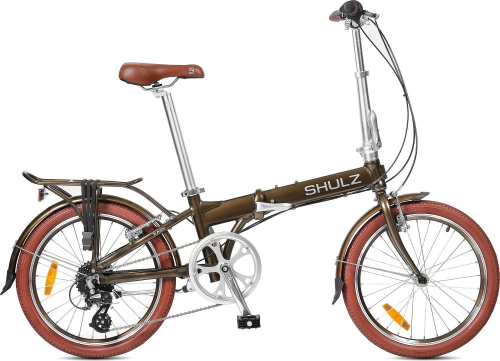 Велосипед Shulz Easy 20", бронзовый