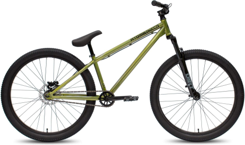 Велосипед Atom DJ Radon 26" (2023), рама 22.5" (195-205 см), зеленый