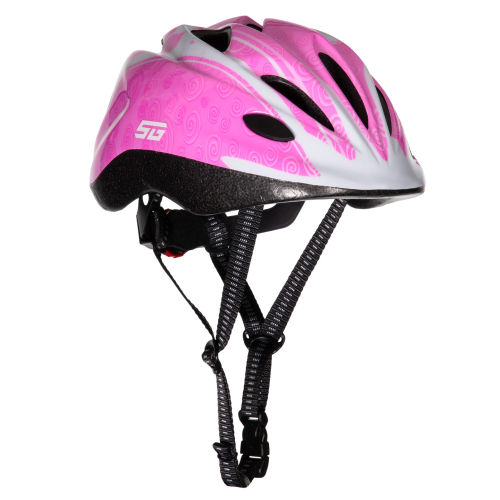 Велошлем STG  HB6-5-D, розовый