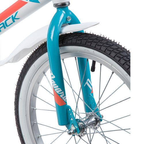 Велосипед NOVATRACK NOVARA 18" (2019), рама 11.5" (110-130 см), белый