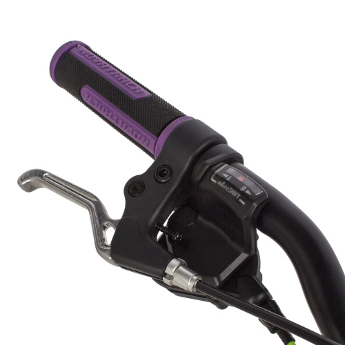 Велосипед NOVATRACK VALIANT 20" (2022) (110-130 см), фиолетовый