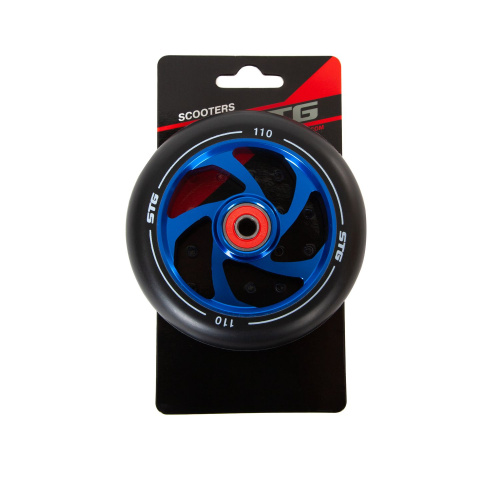Колесо для трюкового самоката 110 мм с алюминиевым ободом, ABEC-11