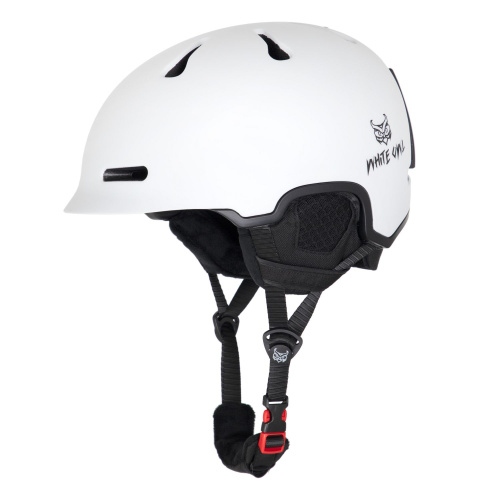 Шлем зимний White Owl HK003, для катания на сноуборде/горных лыжах, белый