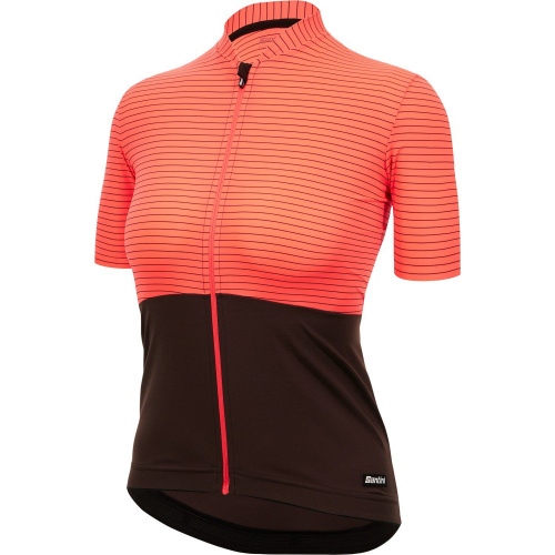 Веломайка женская Santini Colore Riga Women's SS Cycling Jersey, розовый