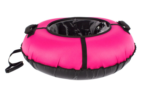Тюбинг Snowstorm BZ-90_FULL_PINK, 90 см, розовый с черным