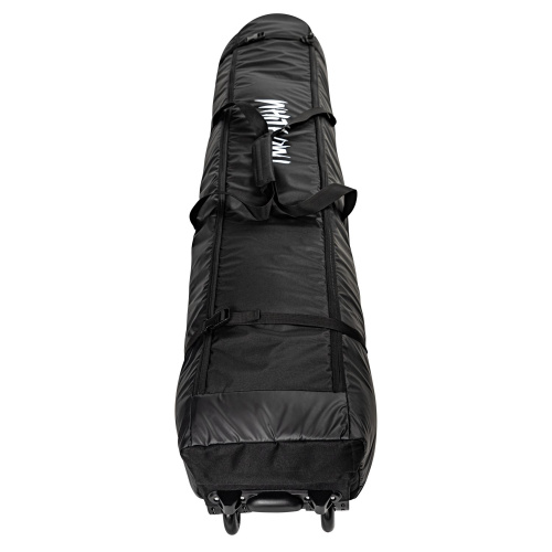 Чехол на колесах для горных лыж и сноубордов White Owl, 176х30х20 см, черный, черный