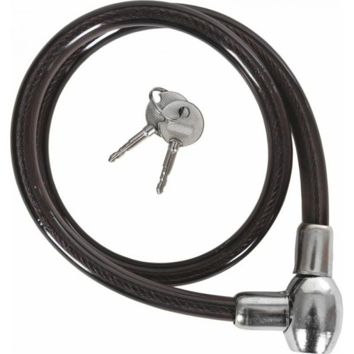 Замок STG TYT863 ключевой, 12х800 мм, черный