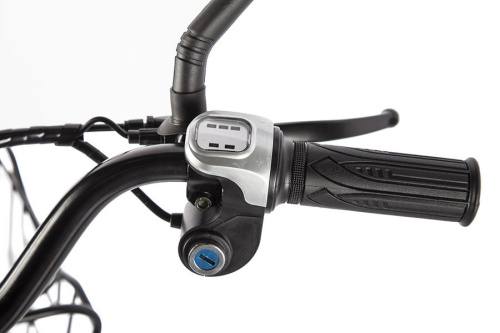 Электровелосипед Gelbert ALFA 1 ST, серый