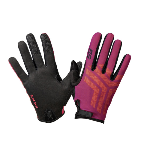 Перчатки полноразмерные STG Slim Skin, красный