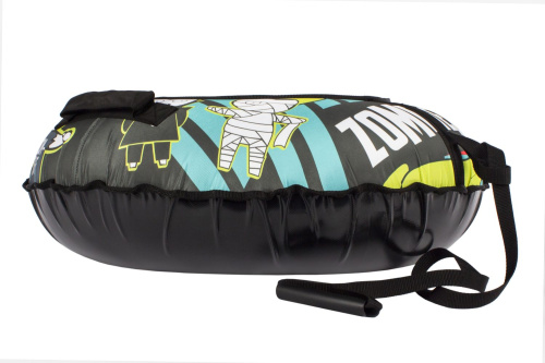 Тюбинг Snowstorm BZ-100_ZOMBIEZONE, 100 см, зеленый-черный