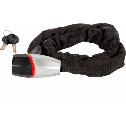 Замок STG TYT648 ключевой, 8х1200 мм, черный