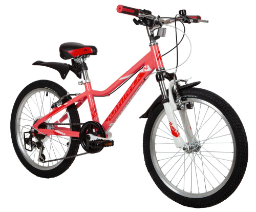 Велосипед NOVATRACK NOVARA V-brake 20" (2022) (110-130 см), коричневый