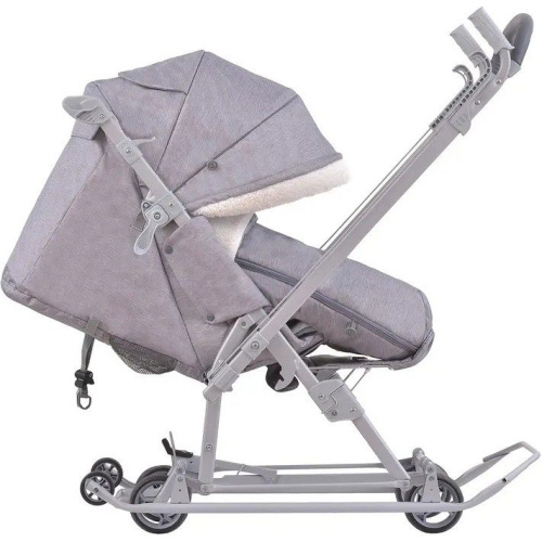 Коляска комбинированная Ника Детям 7-8К, дымчатый, НД7-8К/9