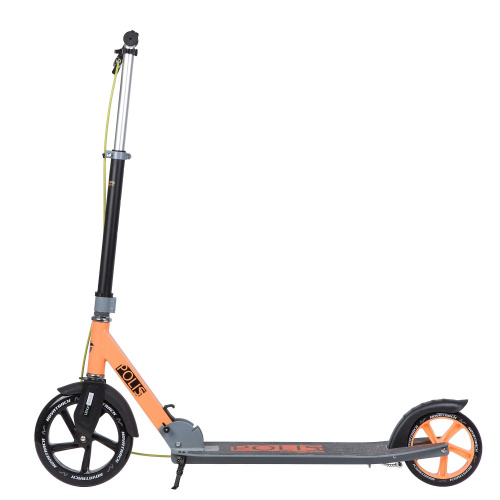 Самокат Novatrack Polis 230 (2018), оранжевый