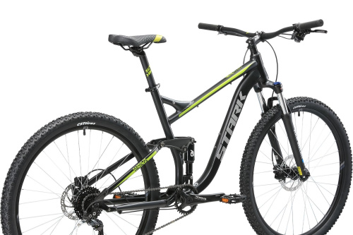 Велосипед Stark Tactic FS 29.5 HD (2022), рама 20" (175-185 см), черный