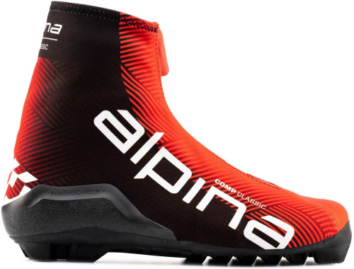 Лыжные ботинки Alpina для классического хода Comp Classic, 5372-1, красный