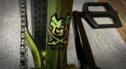 Велосипед Atom DJ Radon 26" (2023), рама 22.5" (195-205 см), зеленый