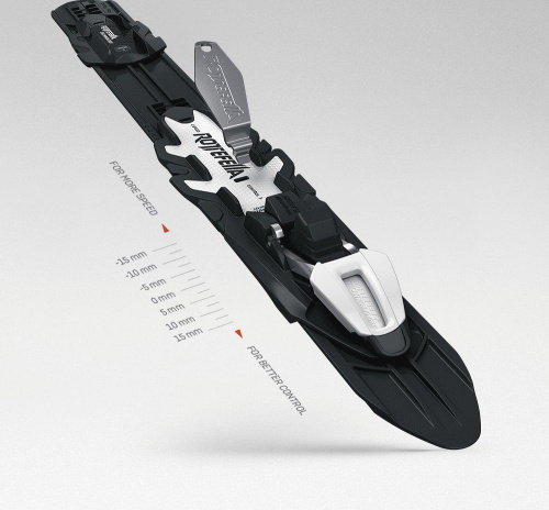 Лыжные крепления Rottefella Bindings Xcelerator 2.0 Skate Singlepack, черный