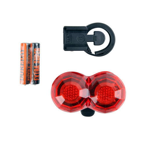 Фонарь задний ХC-607T, 3 функции, с батарейками, инд. Уп.