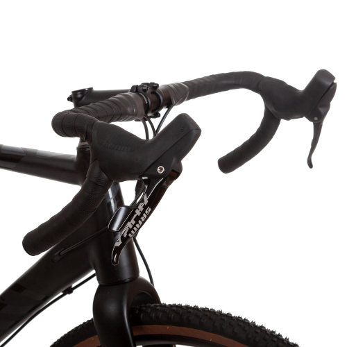 Велосипед STINGER GRAVIX PRO 28" (2021), рама 58 см (185-195 см), черный