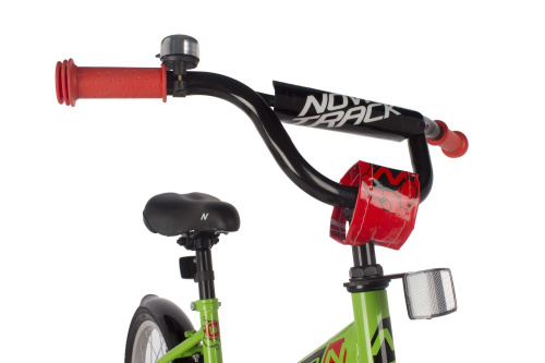 Велосипед NOVATRACK STRIKE 16" (2022) (98-110 см), зеленый