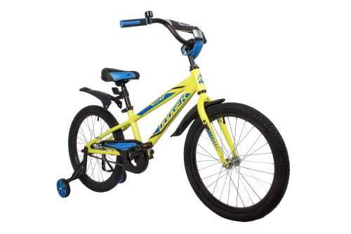 Велосипед NOVATRACK DODGER 20" (2022) (110-130 см), зеленый