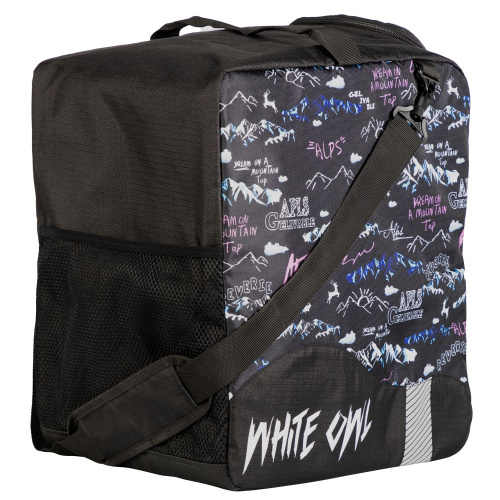 Сумка спортивная для лыжных ботинок/коньков White Owl FB-012, черный